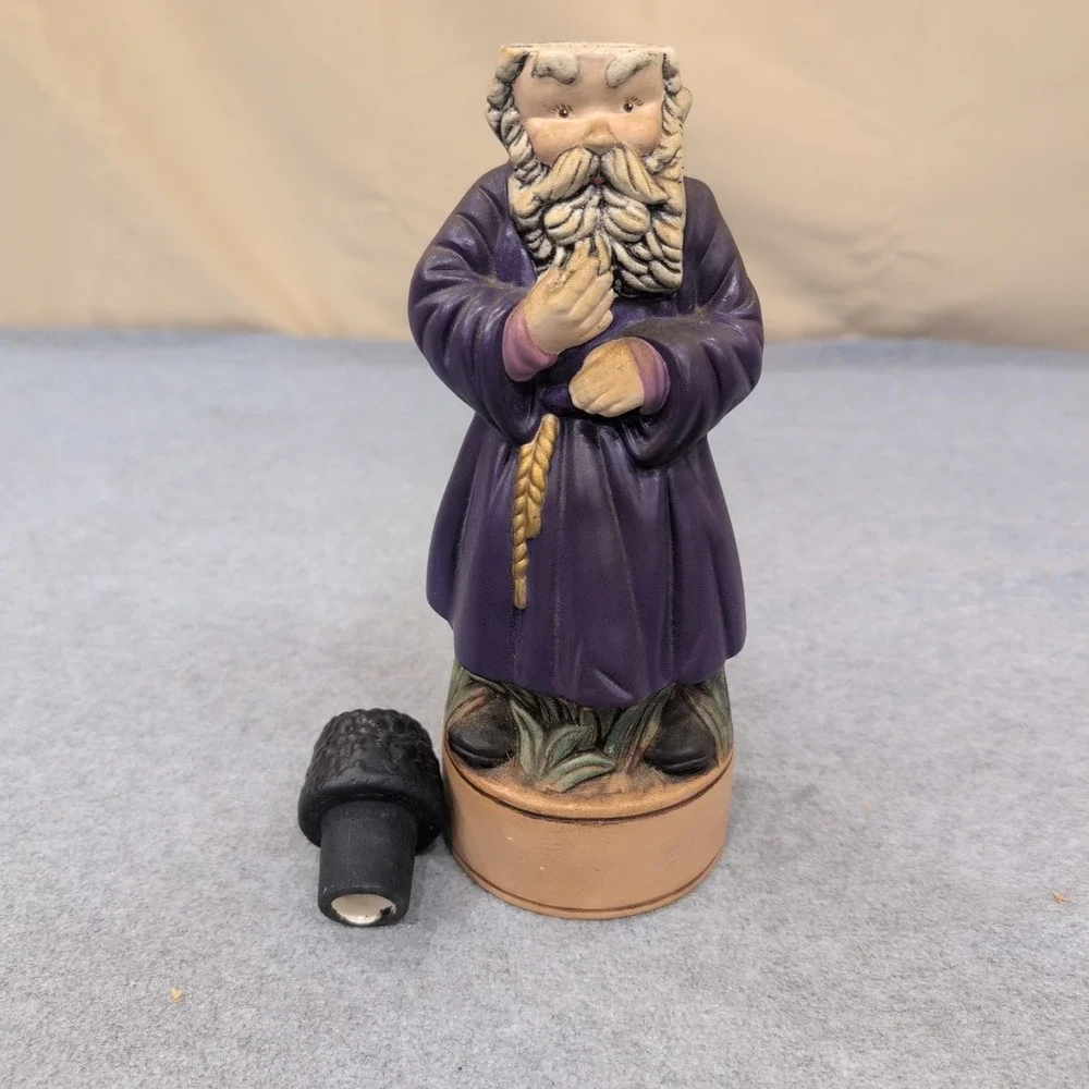 Vintage Alberta's 1966 Hand Signed Ceramic Russian Vodka Man Decanter Figurine - Picture 2 of 7